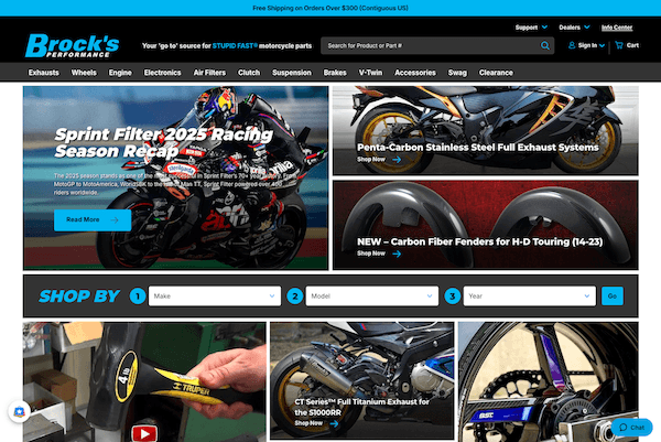 Brocks Performance – BigCommerce Homepage