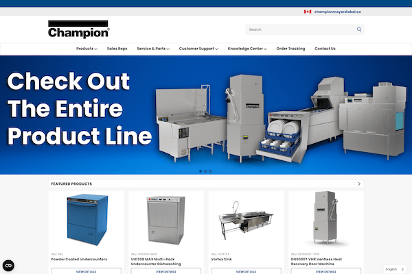 Champion Industries – BigCommerce Homepage