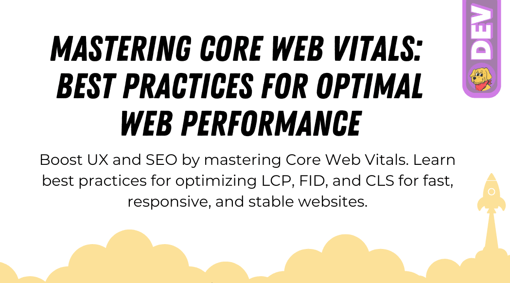 Mastering Core Web Vitals blog featured image