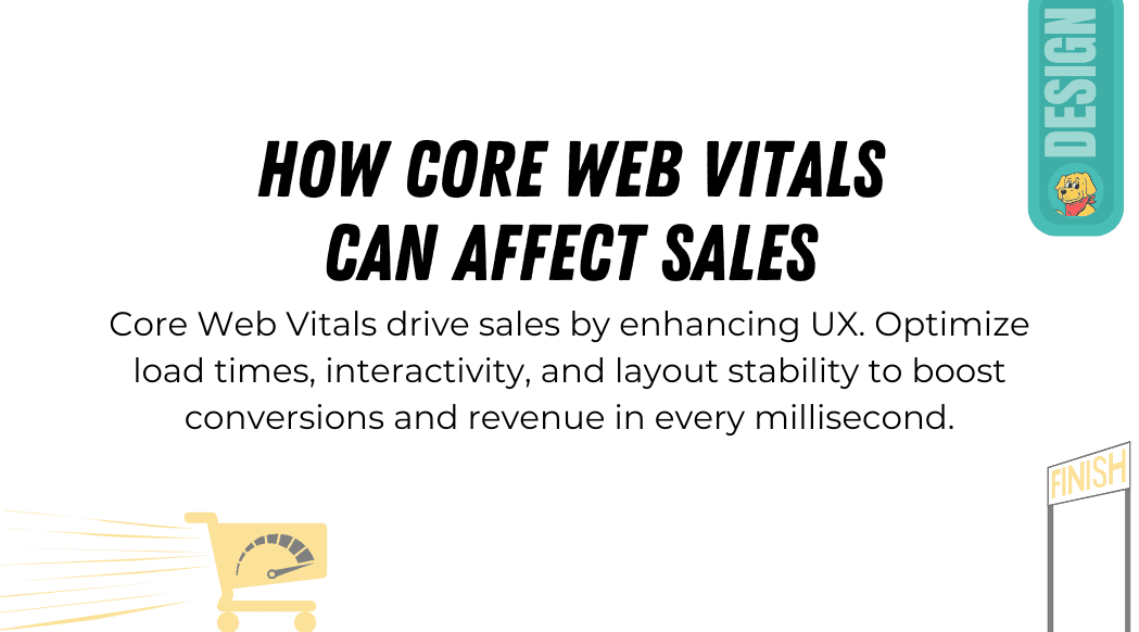How Core Web Vitals Can Affect Sales blog featured image