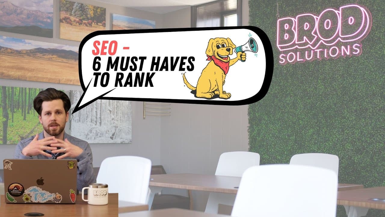 SEO - 6 must-haves to rank! blog featured image