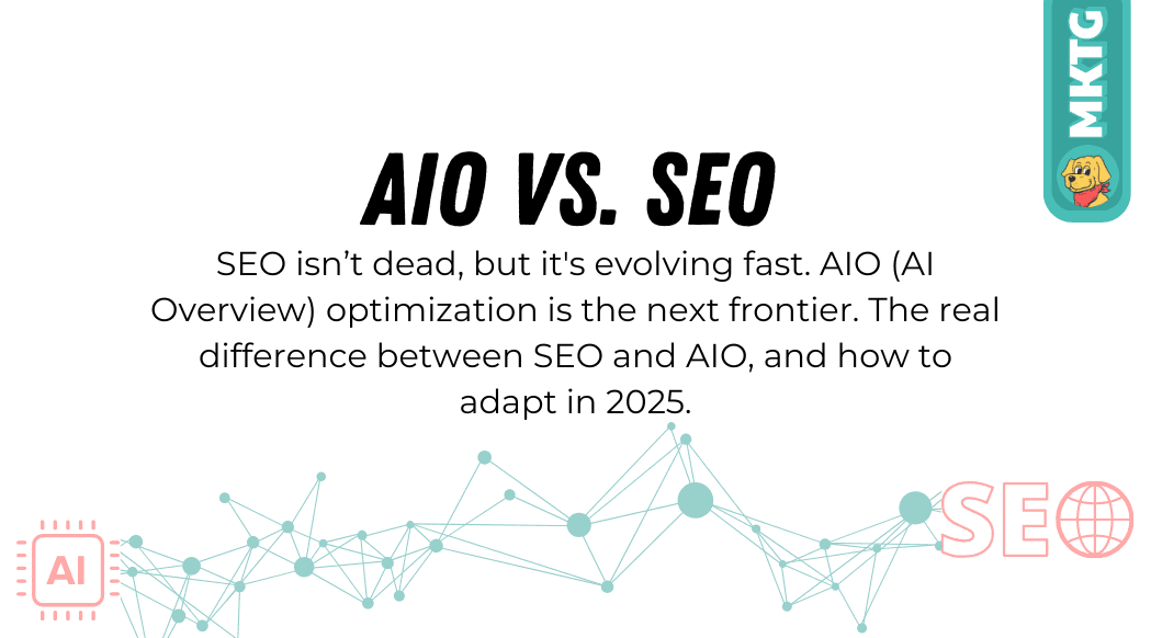 AIO vs. SEO: What’s the Difference and Why It Matters for 2025 blog featured image