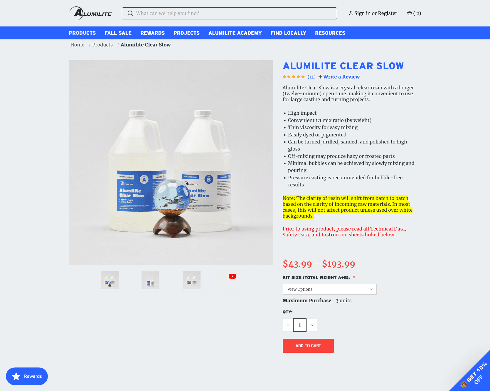 Alumilite Website Migration — image 2