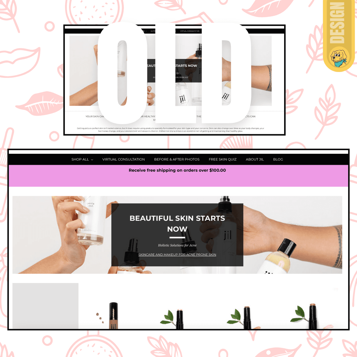 Jil Goorman Website Redesign case study graphics card square 2fOM
