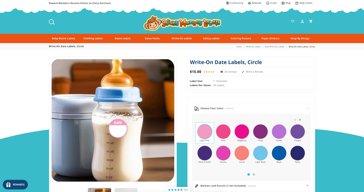 Sticky Monkey Design Boost product page after uYmR