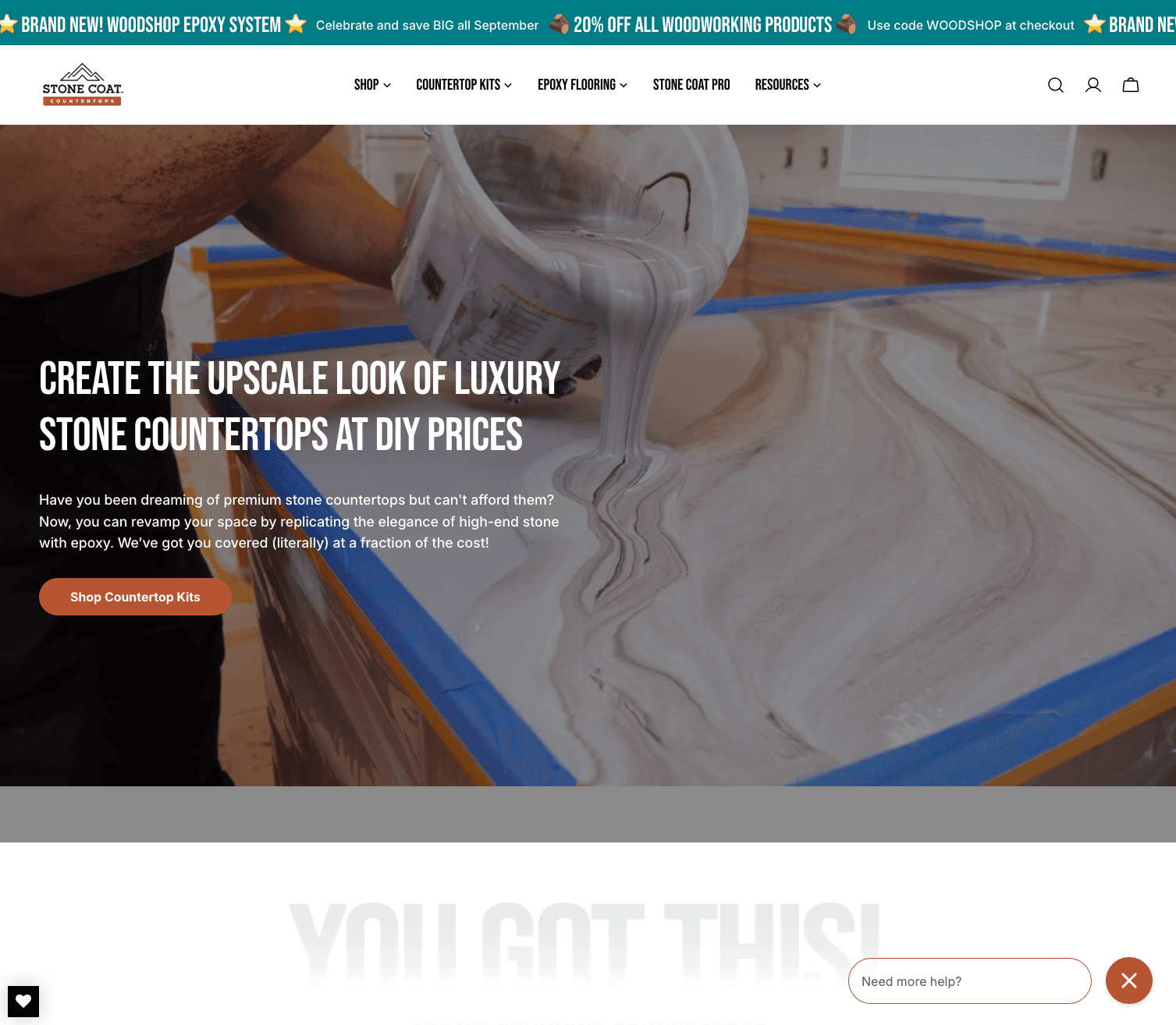 Stonecoat Shopify Migration