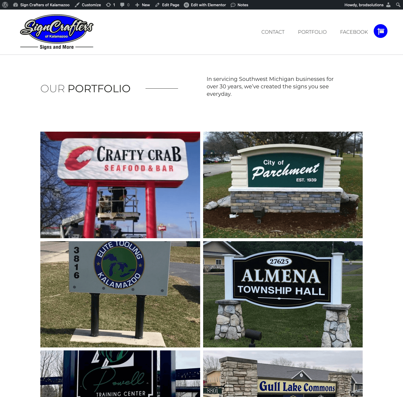 Signcrafters Redesign