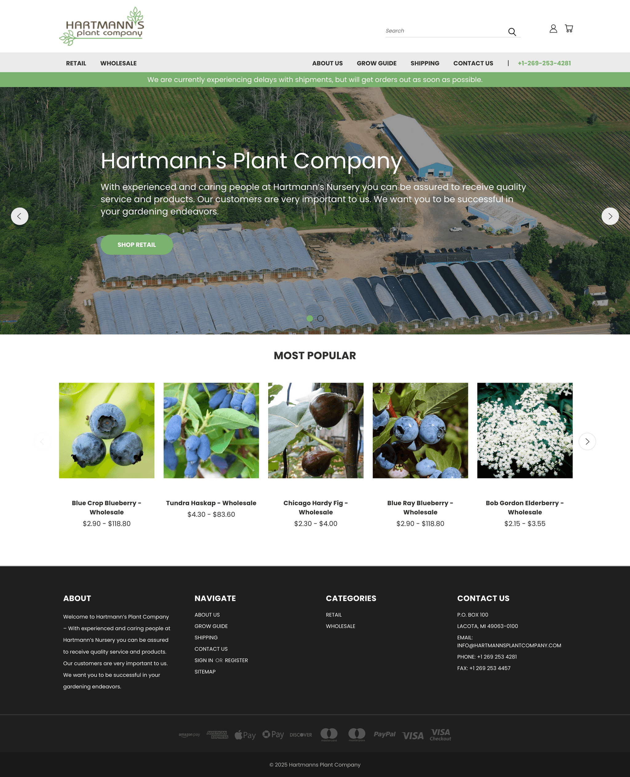 Hartmann's Plant Company Website Migration — image 4