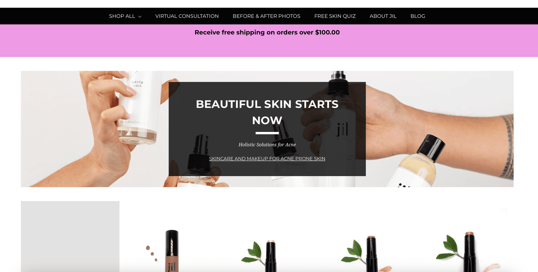 Jil Goorman Website Redesign — image 2