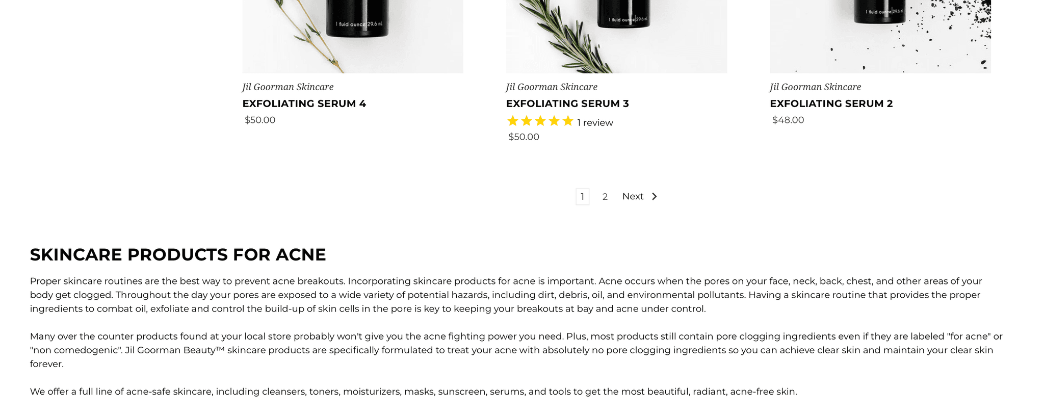 Jil Goorman Website Redesign — image 3