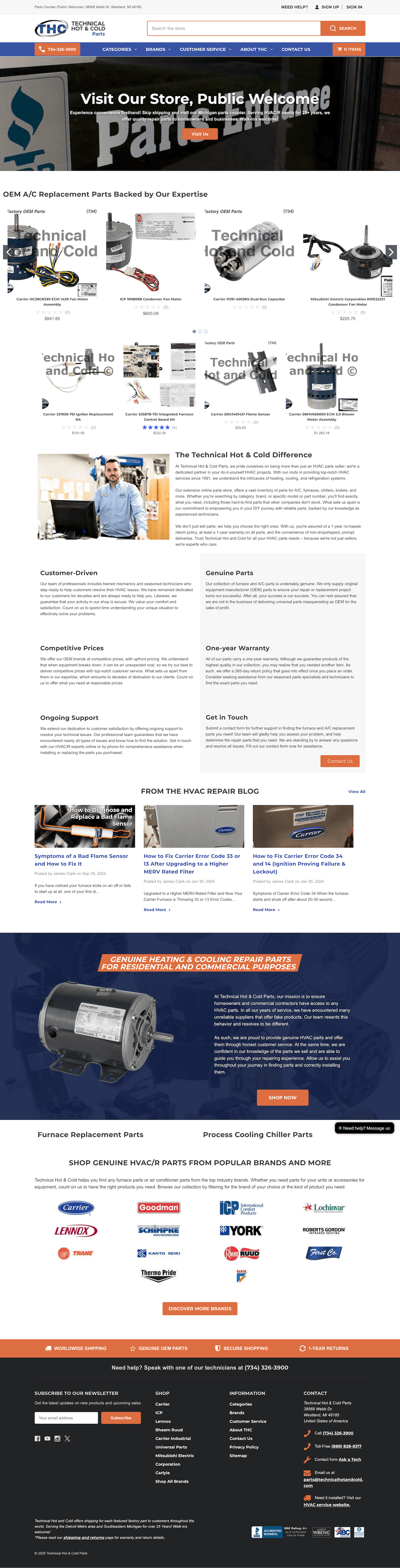 Seamless Upgrades: Brod Solutions Enhances Technical Hot and Cold's BigCommerce with Cornerstone — image 3