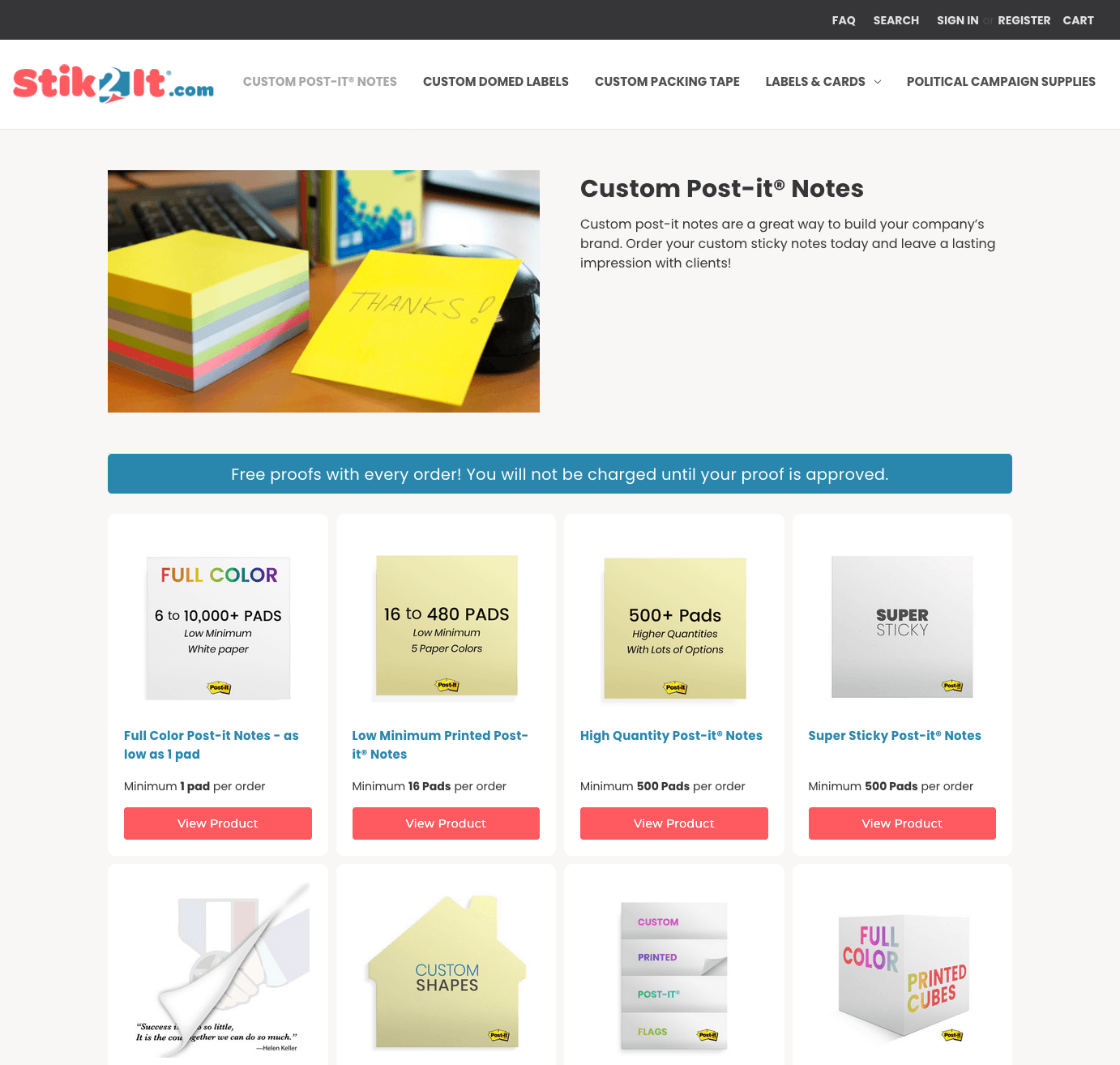 Skit2it Website Redesign stik2it custom post it notes after 12 23 2024 eR7p